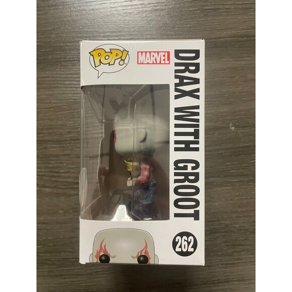 Funko Pop! Vinyl: Marvel - Drax (Holding Groot) - FYE (Exclusive) #262 - Picture 2 of 6